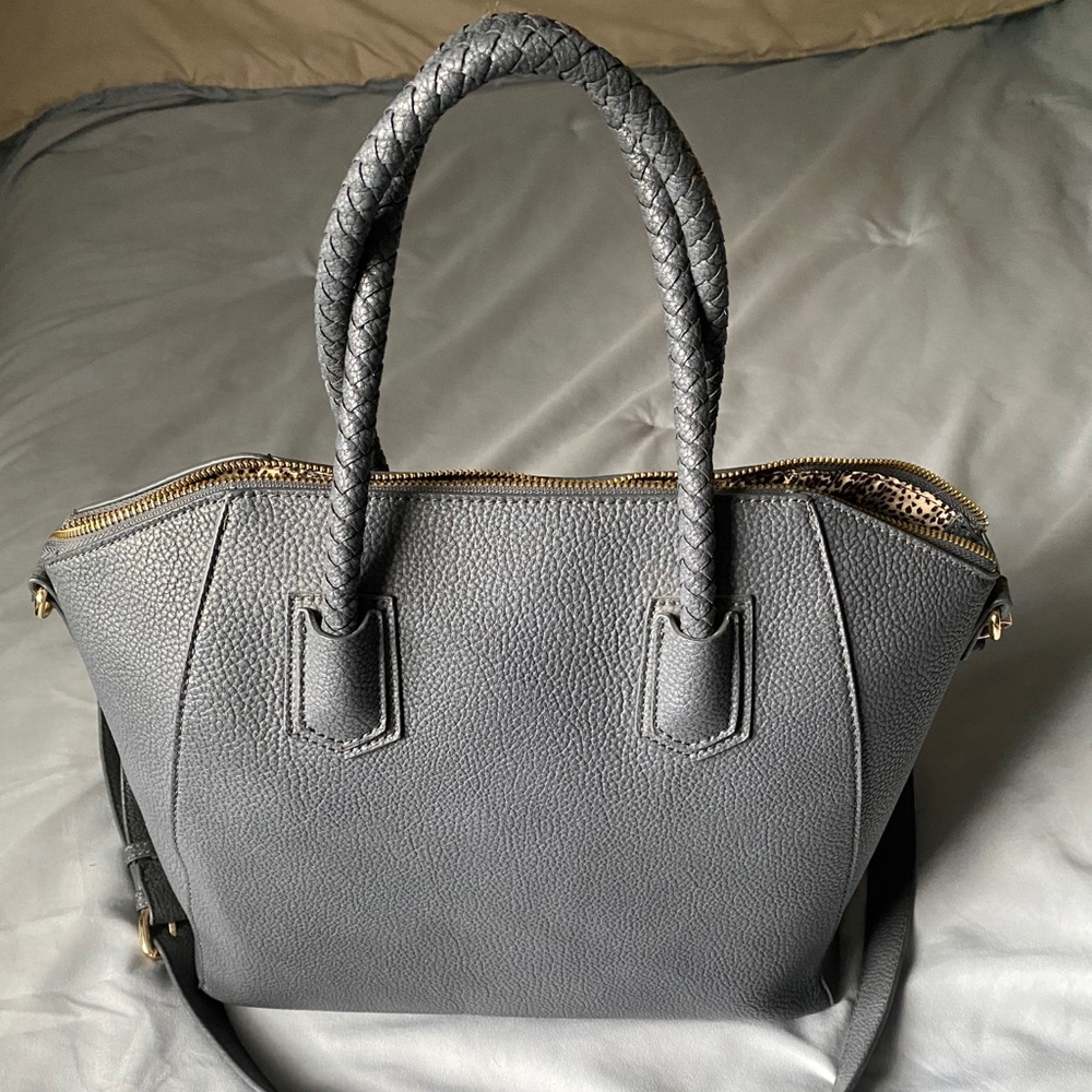 Sole Society Giada Braided Faux Leather Satchel
